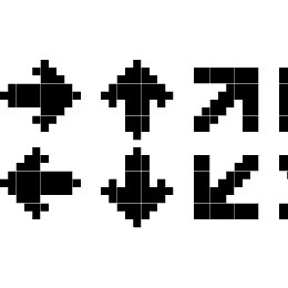 PixArrows Font File