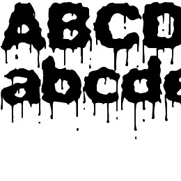 Plasma Drip (BRK) Font File