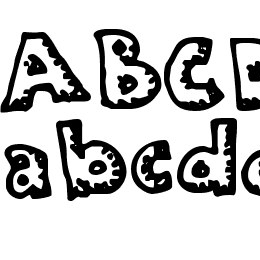 Plastic Font File