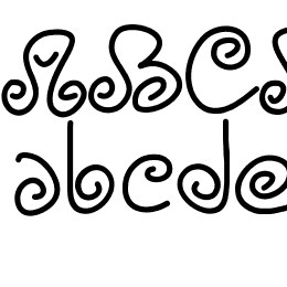 PWLoops Font File