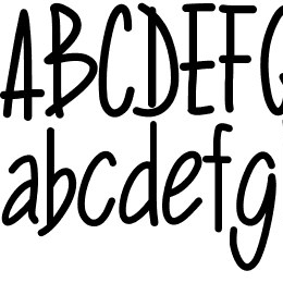 PWVerticalized Font File