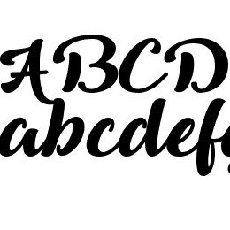 Queen of Heaven Font File