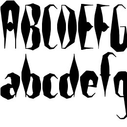 Quill Experimental S BRK Font File