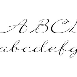 Quilline Script Thin Font File