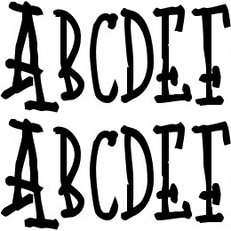 Quoted Positivity Font File