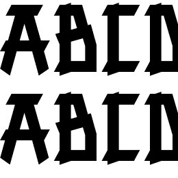 Resurrection Font File