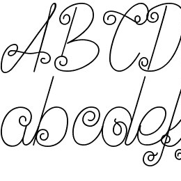 Ribambelle Font File