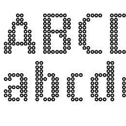 Ring Matrix Font File