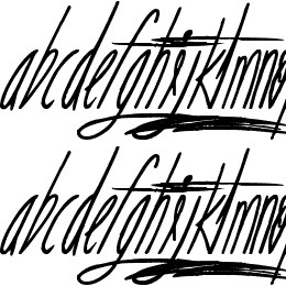 See you tomorrow bright and ear Font File
