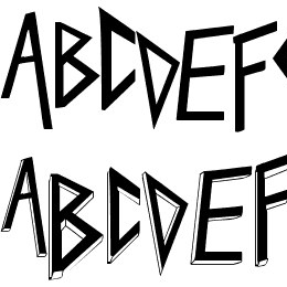 Slaytanic Font File