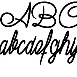 Suburban Pledge Font File