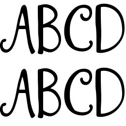 Summer Swirl Font File
