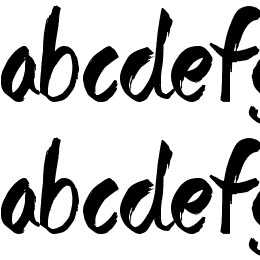 The Lost Paintings Font File