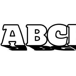TOYLAND-OUTLINEA Font File