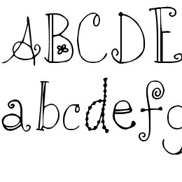 Tuna and Hot Dogs on Rye Font File
