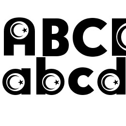 Turkish Participants Font File