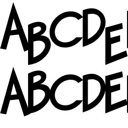 Twelve Ton Goldfish Font File