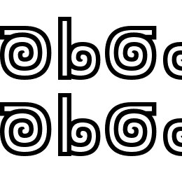 Twizzled Font File