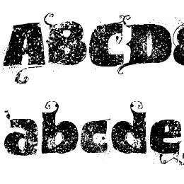 VTKS News Label Font File