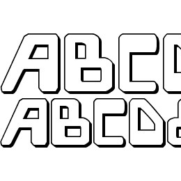 XPED Shadow Font File